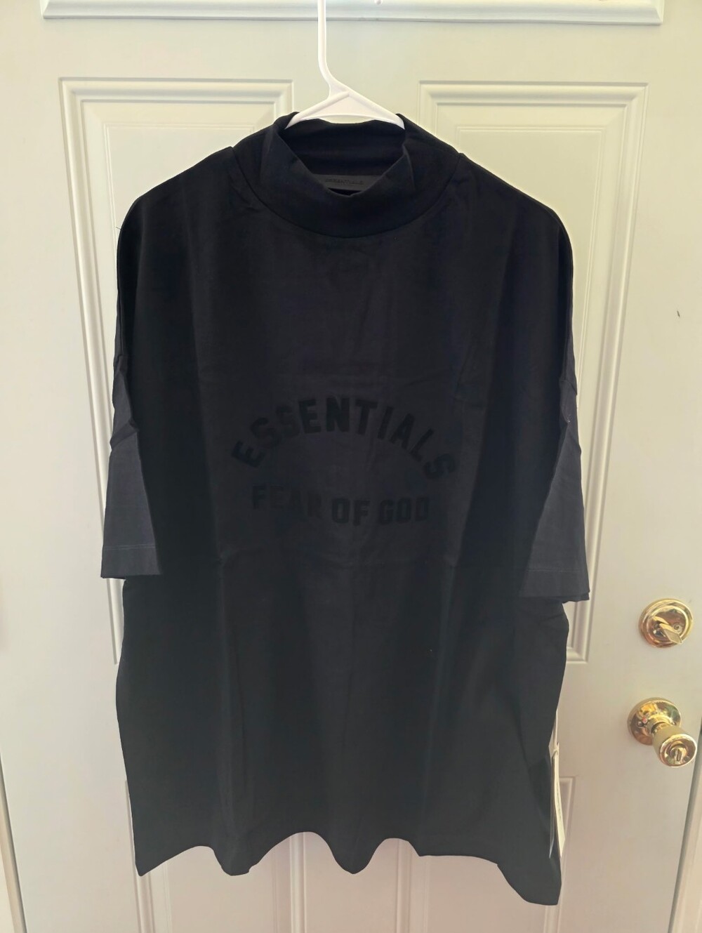 Fear of God Black Oversized Essentials T-Shirt Size Medium-New In The Bag